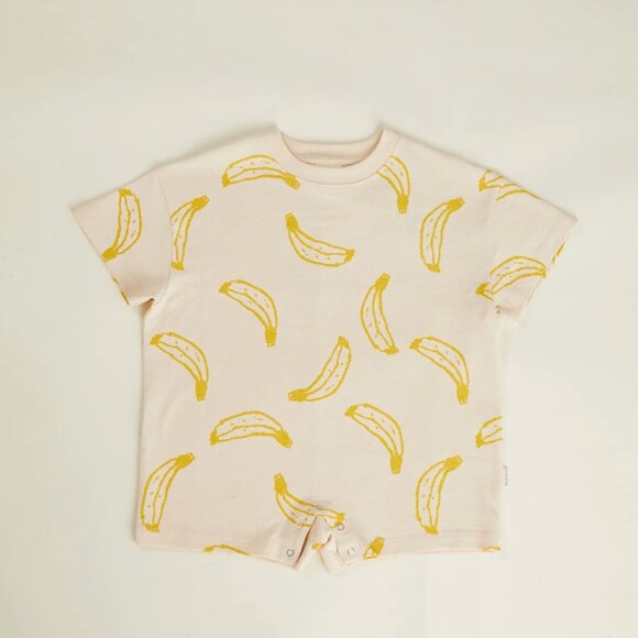 NWT Opal Banana Romper by Claude & Co (6-12M) - Picture 1 of 4